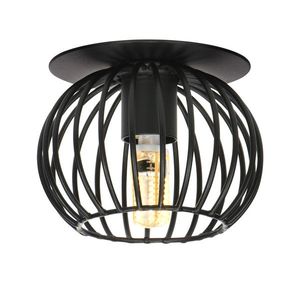 Čierne stropné svietidlo SK-93 vyobraziť