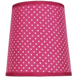 tienidlo na lampu gala fuchsia bodkované vyobraziť