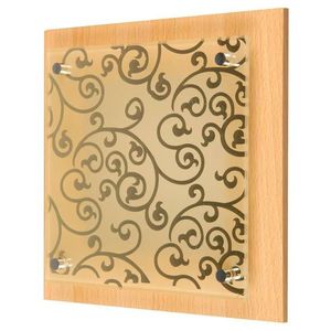 Nástenná lampa 24x24 1x60W E27 ESY Čokoládová vyobraziť