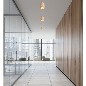 Drevená stropná lampa 7, 9x10cm 1xGU10 trubica vyobraziť