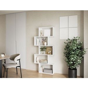 Policajný Shellf biely vyobraziť