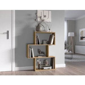 Knižnica Evertti Artisan s dubovým drevom vyobraziť