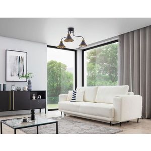 Detmer 66x66x29cm luster 3 čierny/zlatý vyobraziť