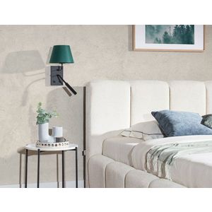 Vespillo 18x26x38cm nástenné svietidlo 2A zelený/zlatý vyobraziť