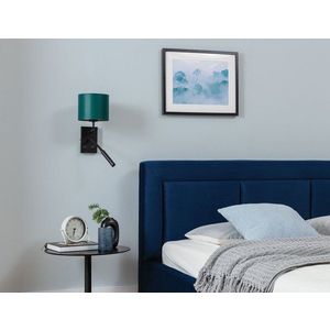 Vespillo 18x26x38cm nástenné svietidlo 2 zelený/zlatý vyobraziť