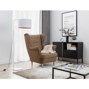 Vespillo 40x70x151cm stojací 1B biely/zlatý vyobraziť