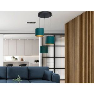 Vespillo 45x45x105cm závesná 3 zelený/zlatý vyobraziť