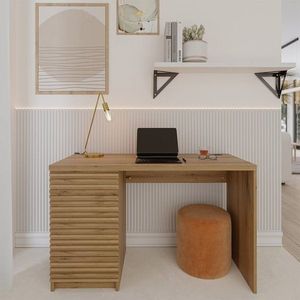 Bisett Písací stôl Remeselný dub 140 vyobraziť