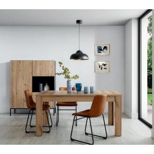 Desolo 40x130x40cm závesná 1 čierny vyobraziť