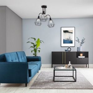 Bendinni 51x51x50cm luster 3 čierny vyobraziť