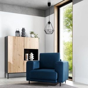 Benigne 25x25x90cm závesná 1A čierny vyobraziť