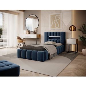 Posteľ Lamica 90x200 + Drevený rám/Štandardný zdvih/kontajner vyobraziť