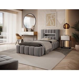 Posteľ Lamica 90x200 + Drevený rám/Štandardný zdvih/kontajner vyobraziť