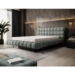 Purpurová posteľ + kovový rám/liquid/nádoba 180x200 vyobraziť