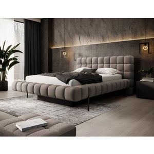 Purpurová posteľ + kovový rám/liquid/nádoba 140x200 vyobraziť