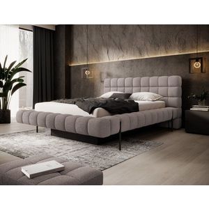 Purpurová posteľ + kovový rám/liquid/nádoba 140x200 vyobraziť