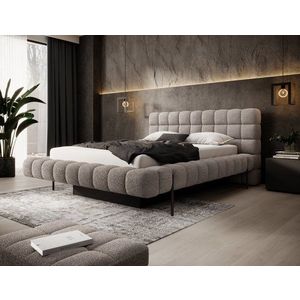 Purpurová posteľ + kovový rám/liquid/nádoba 140x200 vyobraziť