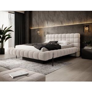 Purpurová posteľ + kovový rám/liquid/nádoba 140x200 vyobraziť