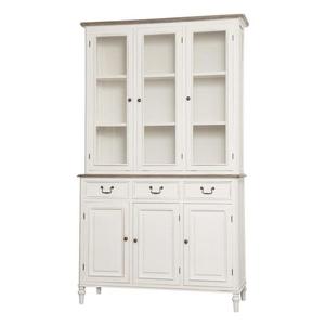 bílý;Bílý, tmavě hnědý top vyobraziť