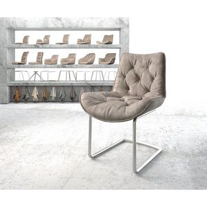 Jedálenská stolička Taimi-Flex taupe vintage konzolová základňa vyobraziť