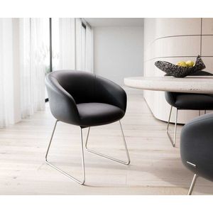 Jedálenská stolička Vinka-Flex tenká základňa z nehrdzavejúcej ocele vyobraziť