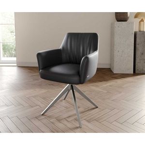 Xana-Flex otočná stolička s podrúčkami krížová základňa široká vyobraziť