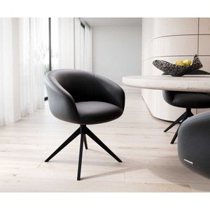 Otočná stolička Vinka-Flex s podrúčkami krížová základňa široká kovová vyobraziť