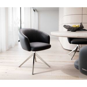 Otočná stolička Caja-Flex s podrúčkami krížová základňa široká vyobraziť