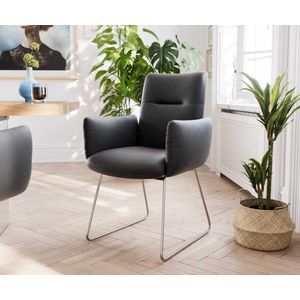 Jedálenská stolička Jova-Flex tenká základňa z nehrdzavejúcej ocele vyobraziť