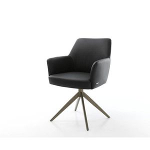 Xana-Flex jedálenská stolička s podrúčkami krížová podnož široká vyobraziť