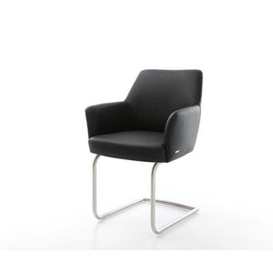 Xana-Flex jedálenská stolička s podrúčkami konzolová podnož okrúhla vyobraziť