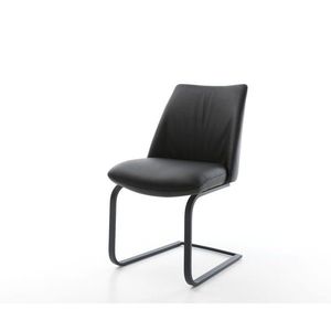 Elso-Flex jedálenská stolička konzolová podnož plochá kovová čierna vyobraziť