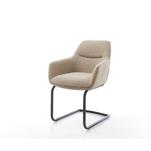 Pejo-Flex jedálenská stolička mix materiálov béžová konzolová podnož vyobraziť