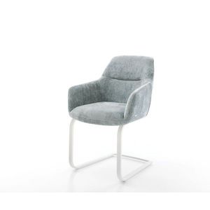 Jedálenská stolička Pejo-Flex šenilová pastelová modrá konzolová vyobraziť