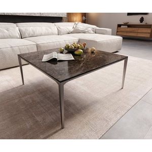 Konferenčný stolík Levente 85x85 cm keramický Laminam®Emperador Extra vyobraziť