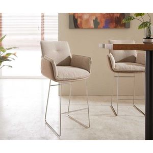 Barová stolička Nela-Flex tenká základňa z nehrdzavejúcej ocele mix vyobraziť