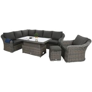 Záhradná sedacia súprava 4 ks vyobraziť