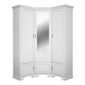 Rohová šatníková skriňa vyobraziť