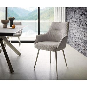 Jedálenská stolička Alja-Flex s kužeľovou základňou z nehrdzavejúcej vyobraziť