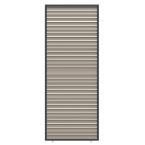 Sklápací hliníkový panel zatienenia pre bioklimatickú pergolu Rojaplast vyobraziť