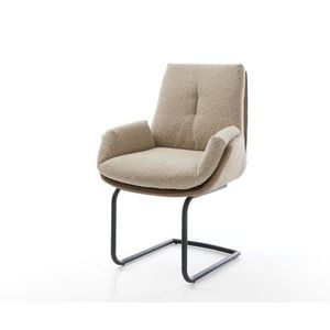 Clea-Flex Jedálenská stolička béžová konzolová základňa okrúhla čierna vyobraziť