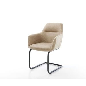 Jedálenská stolička Pejo-Flex béžová vintage konzolová základňa vyobraziť