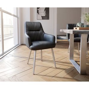 Jedálenská stolička Zelia-Flex s podrúčkami kužeľovitá podstava vyobraziť