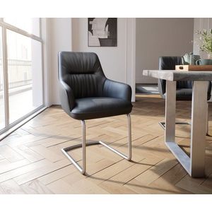 Jedálenská stolička Zelia-Flex s podrúčkami konzolová základňa okrúhla vyobraziť