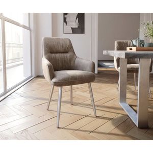 Jedálenská stolička Zelia-Flex s podrúčkami kužeľovitá základňa vyobraziť