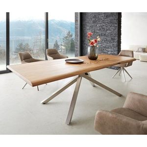 Jedálenský stôl Edge 240x100 cm prírodná akácia live vyobraziť