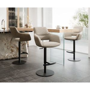 Barová stolička Yago-Flex otočná základňa výškovo nastaviteľná kovová vyobraziť