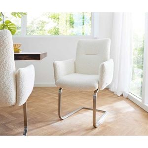 Jedálenská stolička Jova-Flex s podrúčkami konzolová základňa okrúhla vyobraziť