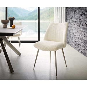 Jedálenská stolička Elso-Flex s kužeľovou základňou z nehrdzavejúcej vyobraziť