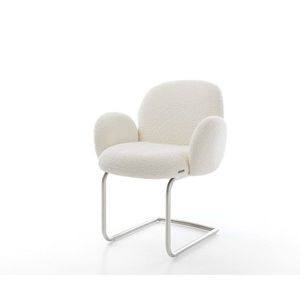 Nube-Flex jedálenská stolička s podrúčkami konzolová podnož okrúhla vyobraziť